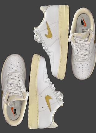 Nike air force 1 07 jewel pale white класичні повсякденні кросівки найк