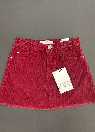 Велюрова юбочка zara, 5 рочків