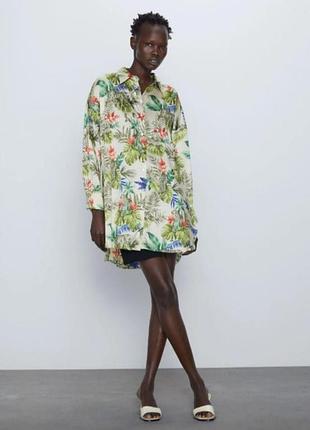 Сорочка oversized zara