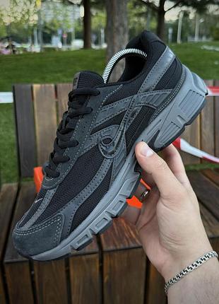 Кроссовки nike initiator, черно-серые (сетка, летние)