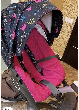 Текстиль для візочка stokke