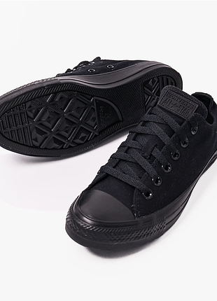 Оригинальн! сша! унисекс кеды converse chuck taylor all star ox black mono m5039c кроссовки конверс