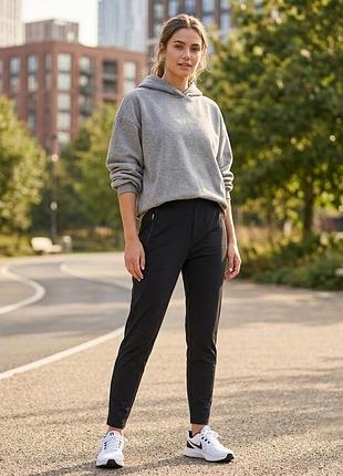 Демисезонные термо штаны (джоггеры) софтшелл uniqlo (s-m)