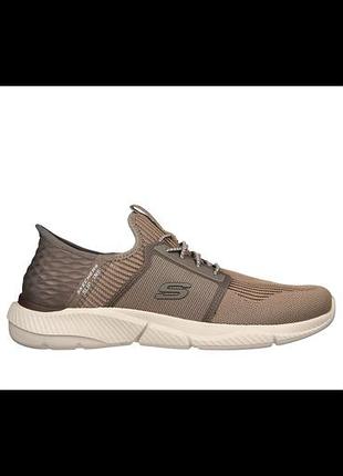 Мужские слипоны кроссовки skechers