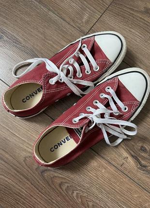Converse 38р. бордо