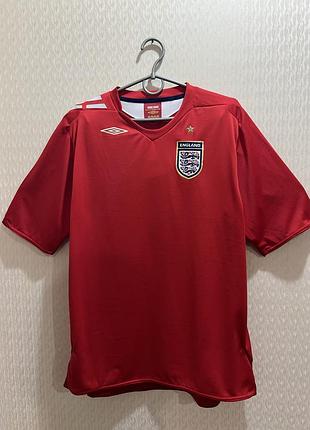 Ретро футболка збірної англії 2006/08 umbro