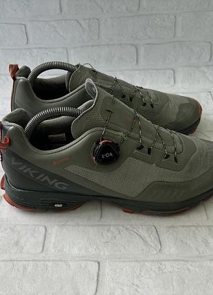 Мужские треккинговые кроссовки викинг vikinganaconda light v boa 1948x gore-tex size 41 размер трекинговие кроссовки обуви для хайкинга походов оригинал