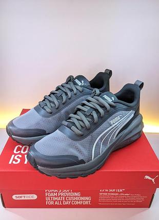 Серые всесезонные кроссовки puma hypnotic tech sneakers unisex eu 38 (см: 25,2) оригинал
