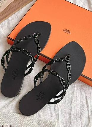 Шльопанці hermes 12-14 робочих днів