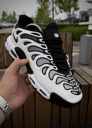 Кроссовки nike air tn plus drift, white/black