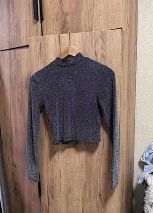 Топ із люрексом h&m, розмір s
