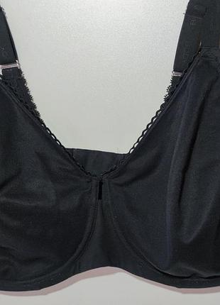 Бюстгальтер класичний чорний комфорт m&s collection розмір 100 чашка е