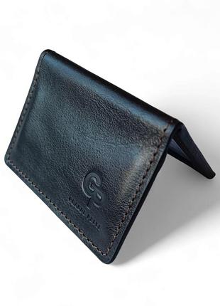 Обложка для документов id из натуральной кожи коричневый grande pelle 211620_brown
