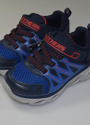 Детские кроссовки skechers s-lights hypno-flash 3 90511n размир 25 стелька 15 см