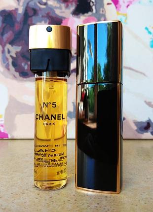 Chanel n°5 purse spray парфюмированная вода для женщин 20 мл заменяемый флакон