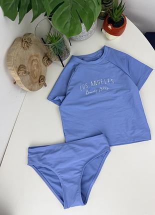 Новий купальник на дівчинку з топом primark