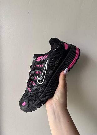 Nike p-6000 black pink