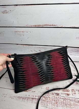 Topshop сумка натуральна шкіра