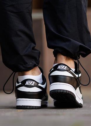 Кросівки nike sb dunk low white black