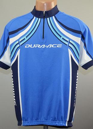 Фирменная велоджерси shimano (xxl) оригинал. италия