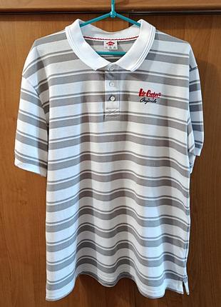 Lee  cooper. мужское классическое поло в стиле регби,  р. 3xl