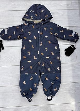 Дитячий зимовий комбінезон h&m ,розмір 92