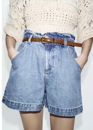 Шорти джинсові zara