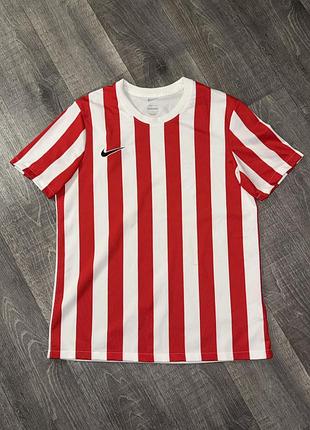 Футбольна футболка nike dri-fit striped division iv l