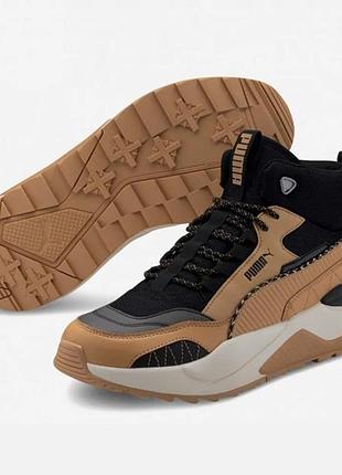 Чоловічі кросівки puma x-ray speed mid високі кросівки puma 41р підліткові кросівки puma демісезонні кросівки puma 41