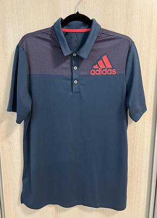 Оригінальне чоловіче тенісне поло adidas barricade tennis polo (розмір м)