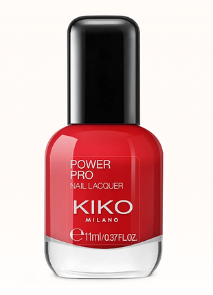 Стойкий лак для ногтей kiko milano power pro nail lacquer - 22 red (000101-06)