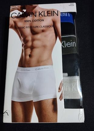 Набор трусов мужские calvin klein 3 шт р s новые