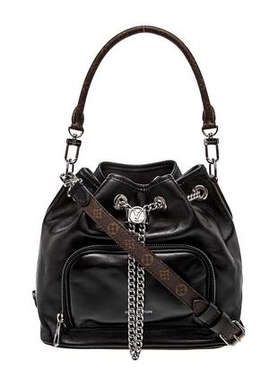 Monogram no way vibe bucket bag premium louis сумка торба натуральна шкіра бренд люкс