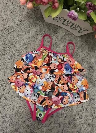 Купальник disney 3/6 місяців-62-68 см