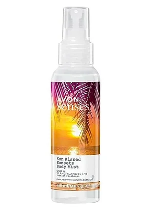 Лосьон-спрей для тела avon sun kissed sunsets, 100 мл