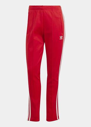 Червоні  брюки adidas , xs   жіночі штани із лампасами adidas