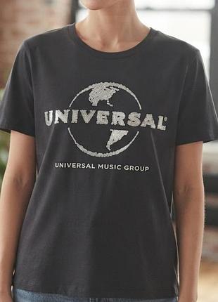 Стильная футболка h&m l.o.g.g.