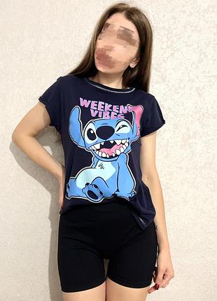 💙 футболка disney stitch “weekend vibes” 💙