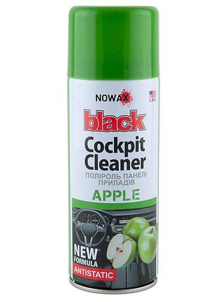 Полироль для панели приборов nowax cockpit cleaner spray яблоко, 450мл