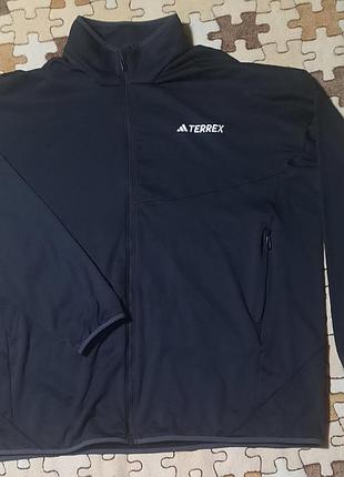Чоловіча кофта adidas terrex xperior climawarm grid fleece | нова, розмір 3xl (батал)