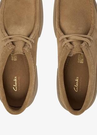 Clarks туфлі torview  коричневий 5