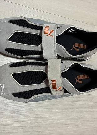 Вінтажні кросівки puma speedcat mesh velcro (y2k / ретро) — розмір 38 (24 см)