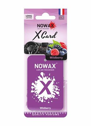 Ароматизатор nowax x card wildberry сухой