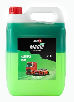 Активная пена nowax magic active foam duos концентрат для бесконтактной мойки 5л