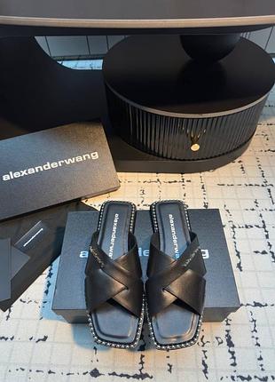 Шльопанці alexander wang 12-14 робочих днів