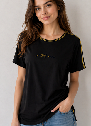 Акція 1+1 = 3 гарна футболка  boohoo  100  %  бавовна  трикотаж