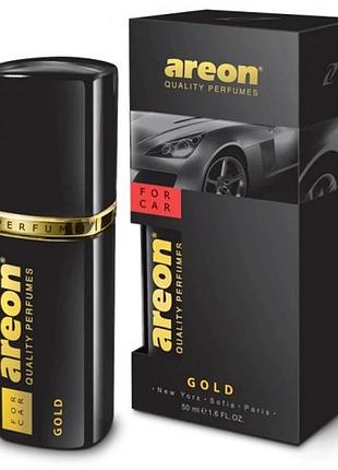 Освежитель воздуха areon car perfume 50ml black gold в пластике