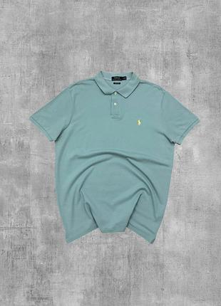 Поло polo ralph lauren оригінал фіолетова футболка теніска поло ральф лорен