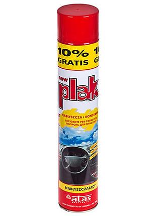 Полироль для пластика и винила atas/plak 750 ml клубника/fragola
