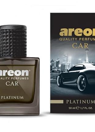 Освежитель воздуха areon car perfume 50ml glass platinum